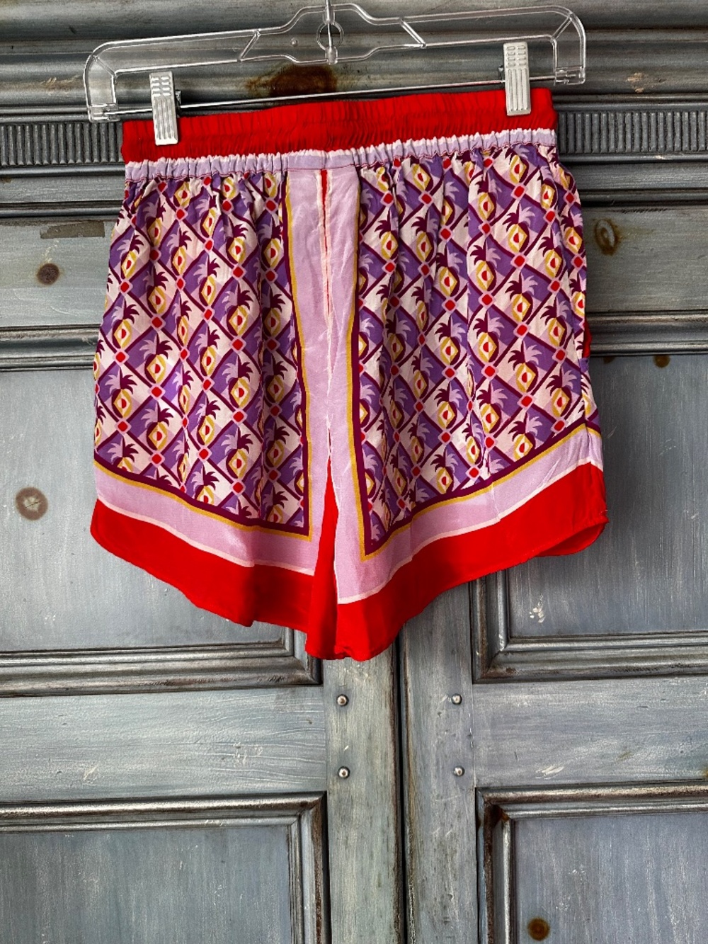 Farm Rio Pineapple Scarf Shorts Size XXS - Picture 12 of 12